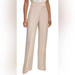Calvin Klein Wide-Leg Linen Pants